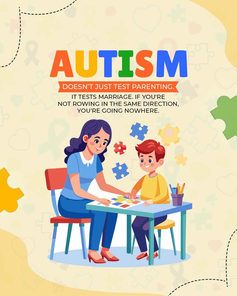 PittGuru's tweet image. Autism will test your love, patience, and partnership.
But it will also reveal how strong you really are.
A guide to autism parenting: a.co/d/aHmbAHv
#AutismAndLove #NavigatingTogether #AutismParentingLife #FromStruggleToStrength #MarriageAndAutism #SpectrumParenting…