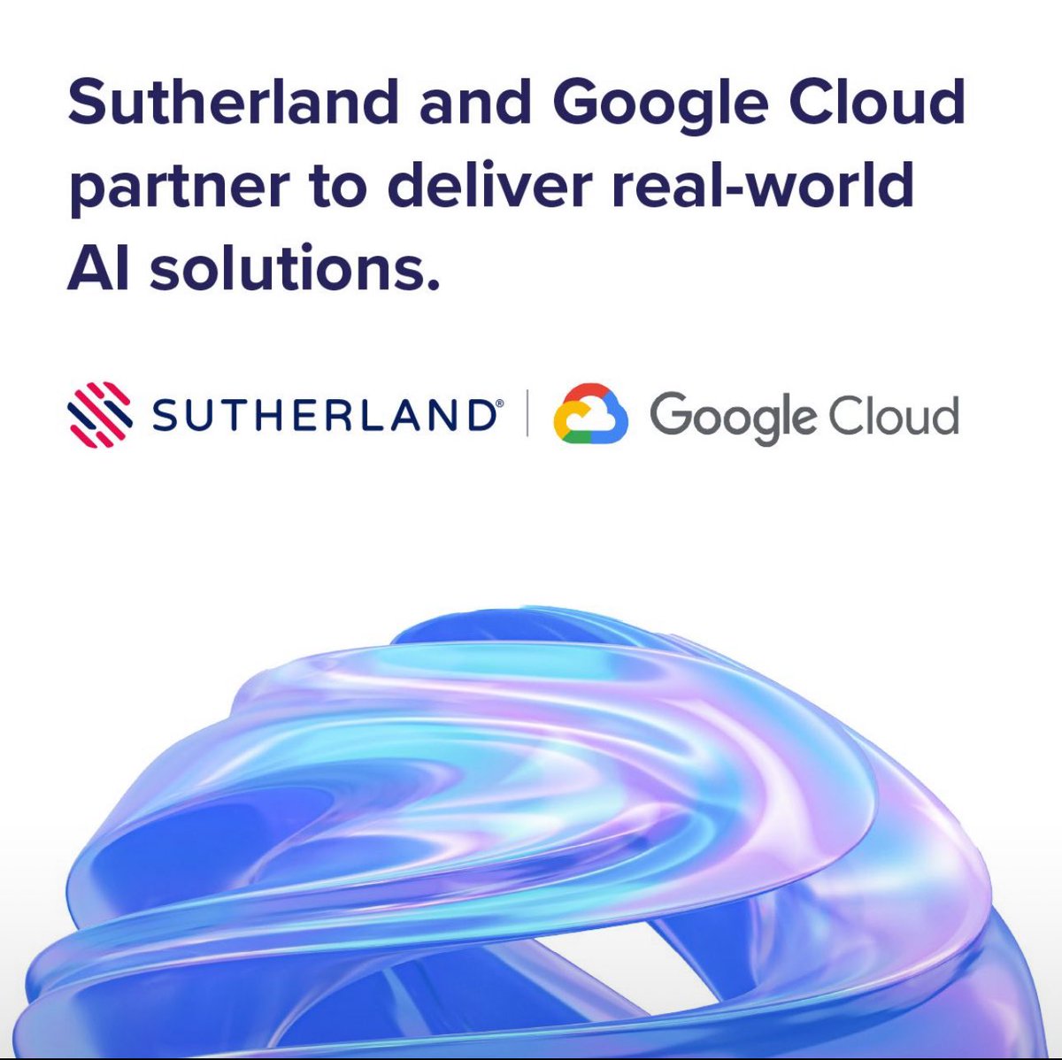 KhaledAlsaleh's tweet image. Thrilled to announce a strategic partnership between @SutherlandCorp and @googlecloud that brings together the power of cloud-native innovation with our deep domain expertise in digital transformation and customer experience, leveraging our co-invested #CloudLabs solutions space…