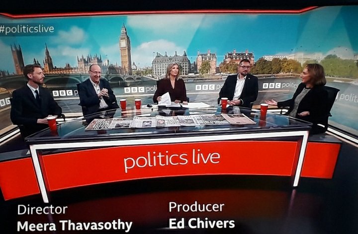 DrSusanDenim's tweet image. Another car crash appearance by Sarah Pochin on #politicslive
She turns up 20 minutes late then even has the audacity to complain she didn't get to have the final word.
The feckwit really is despicable.