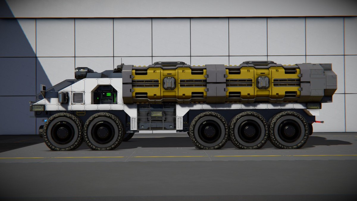 SpaceEngineersG's tweet image. CM - Aeon G2 - Heavy Cargo Truck by Ruaidhri
➡️ steamcommunity.com/sharedfiles/fi…
Aeon G2 Transport Truck, an upgrade to the old Aeon G1, having all of the previous features, whilst improving the shape and design.
#SpaceEngineers #SteamWorkshop #NeedToCreate