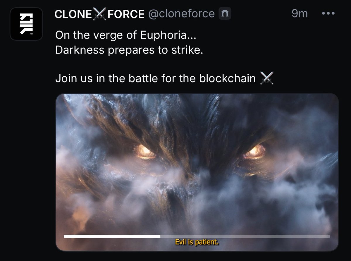 CLONE⚔️FORCE tweet media