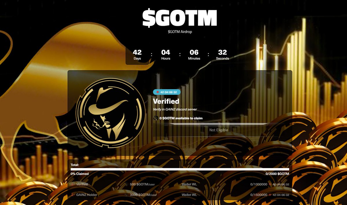 GotmLabz's tweet photo. New Solution- AIRDROP CAMPAIGN 🪂
Solves the hassle and expense of conducting mass airdrops for marketing events on Solana.

Launch and manage advanced, fully automated airdrop campaigns with ease.  — Allow users to claim - setup multiple phases.

- Gate phases to Discord roles (from any server)
- Any SPL Token
- Whitelist wallets based on holdings from specific NFTs or multiple collections
- NFT burns to redeem tokens. 
- Set SOL tx fees payable upon claims
- Add multiple campaigns overtime
- UI Customization
- Custom Domains
- Seamlessly integrated with an eligibility site

🔗Official Link: https://t.co/RQrXvXc5Zt
