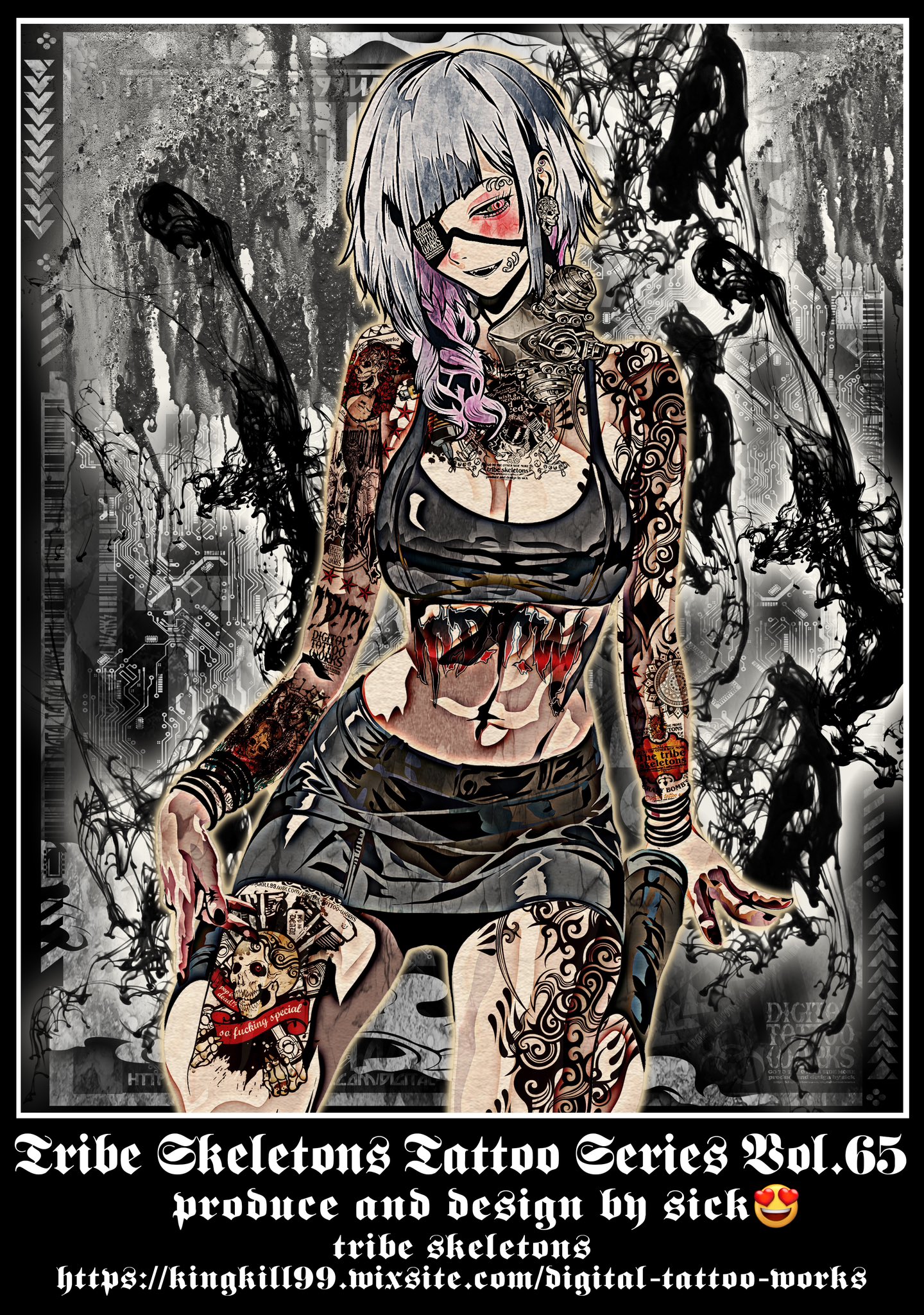 sick/digital tattoo works on X: 