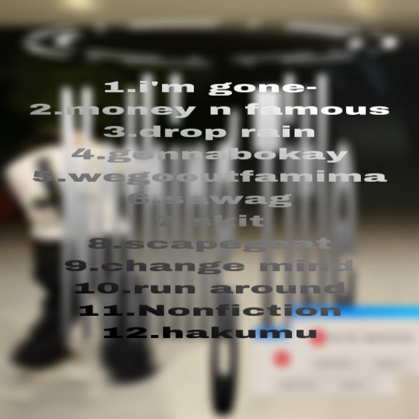 s2m4_zzz's tweet photo. Nothing Title mixtape.wav

all prod by @s2m4_zzz 
all mix &amp; mastering by @s2m4_zzz 
artwork by @s2m4_zzz 

2025/07/22 https://t.co/XDWISK7P4D