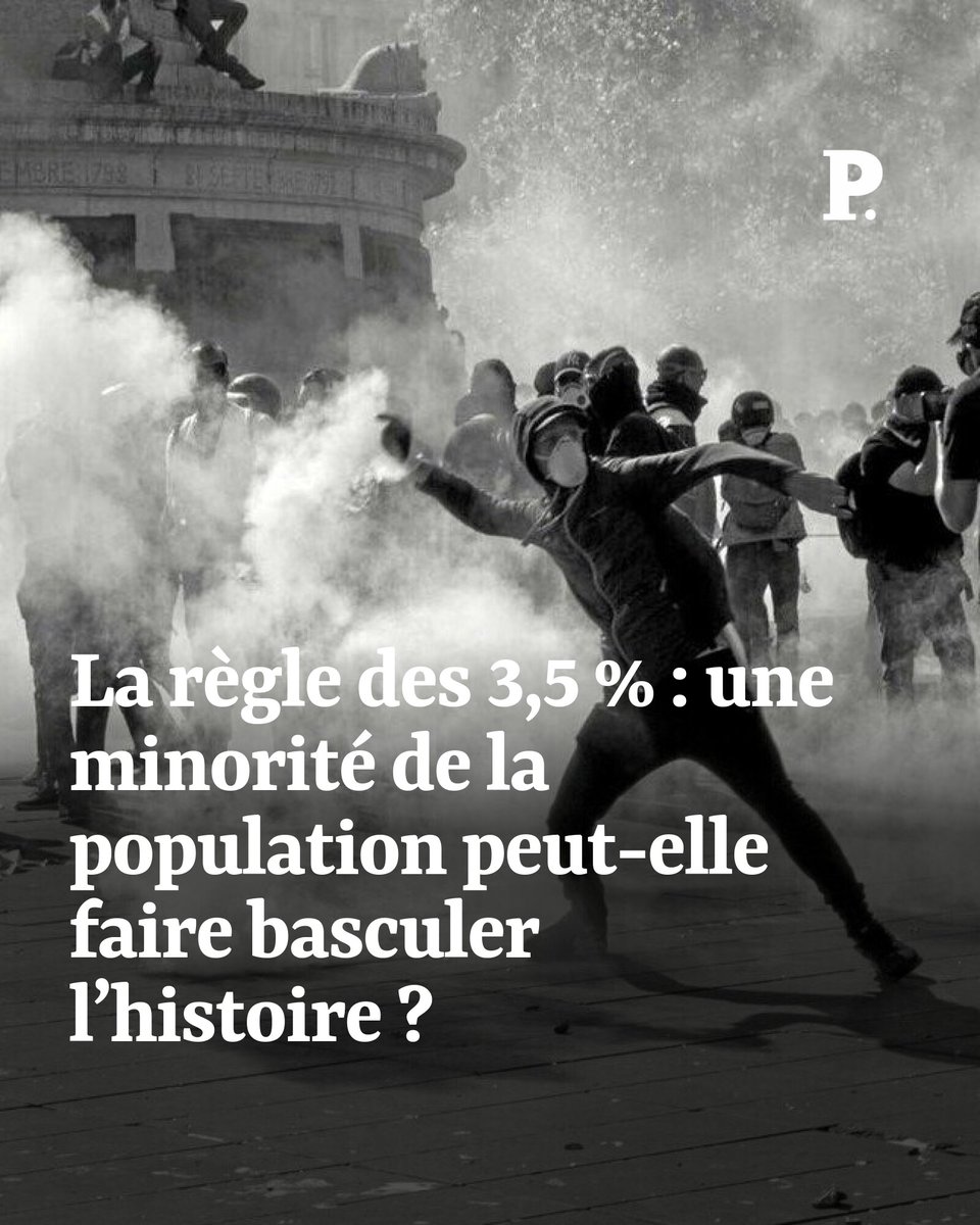 La règle des 3,5 % : une minorité de la population peut-elle faire basculer l’histoire ?

Par <a href="/Joseph1LeCorre/">Le Corre Joseph</a> 
l.lepoint.fr/vRj