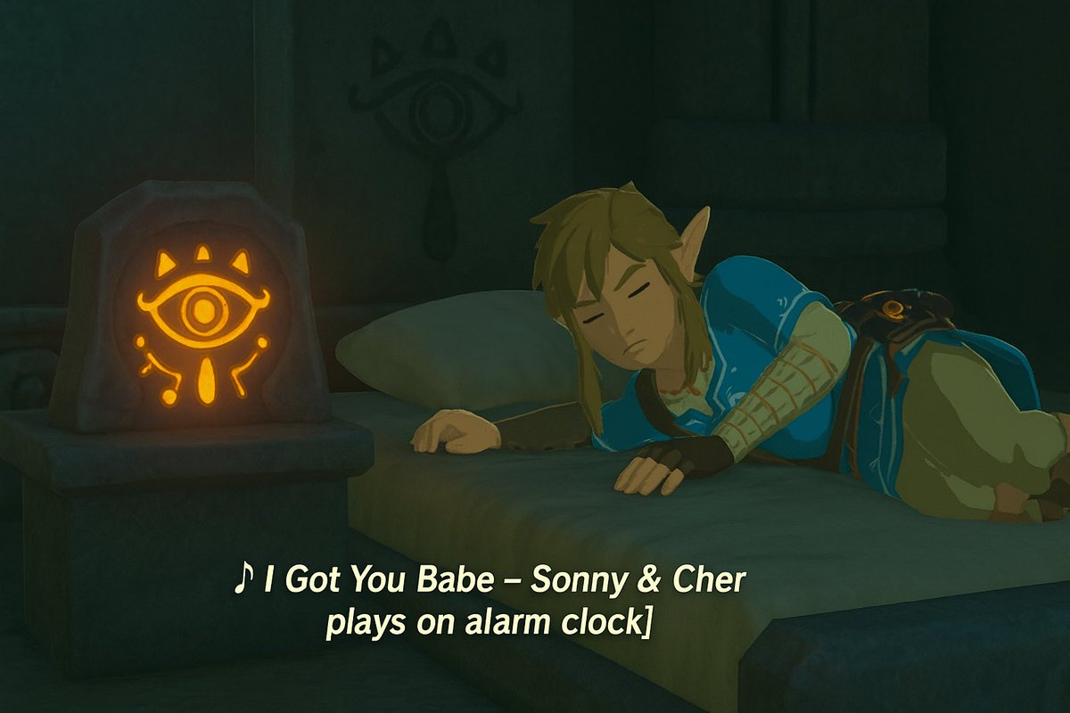 JeodPM's tweet image. Zelda live action movie is gonna have the same opener as Groundhog Day, mark my words.