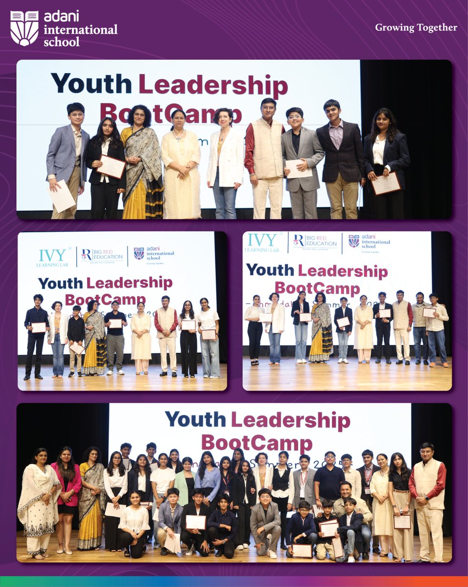 Adani International School tweet media