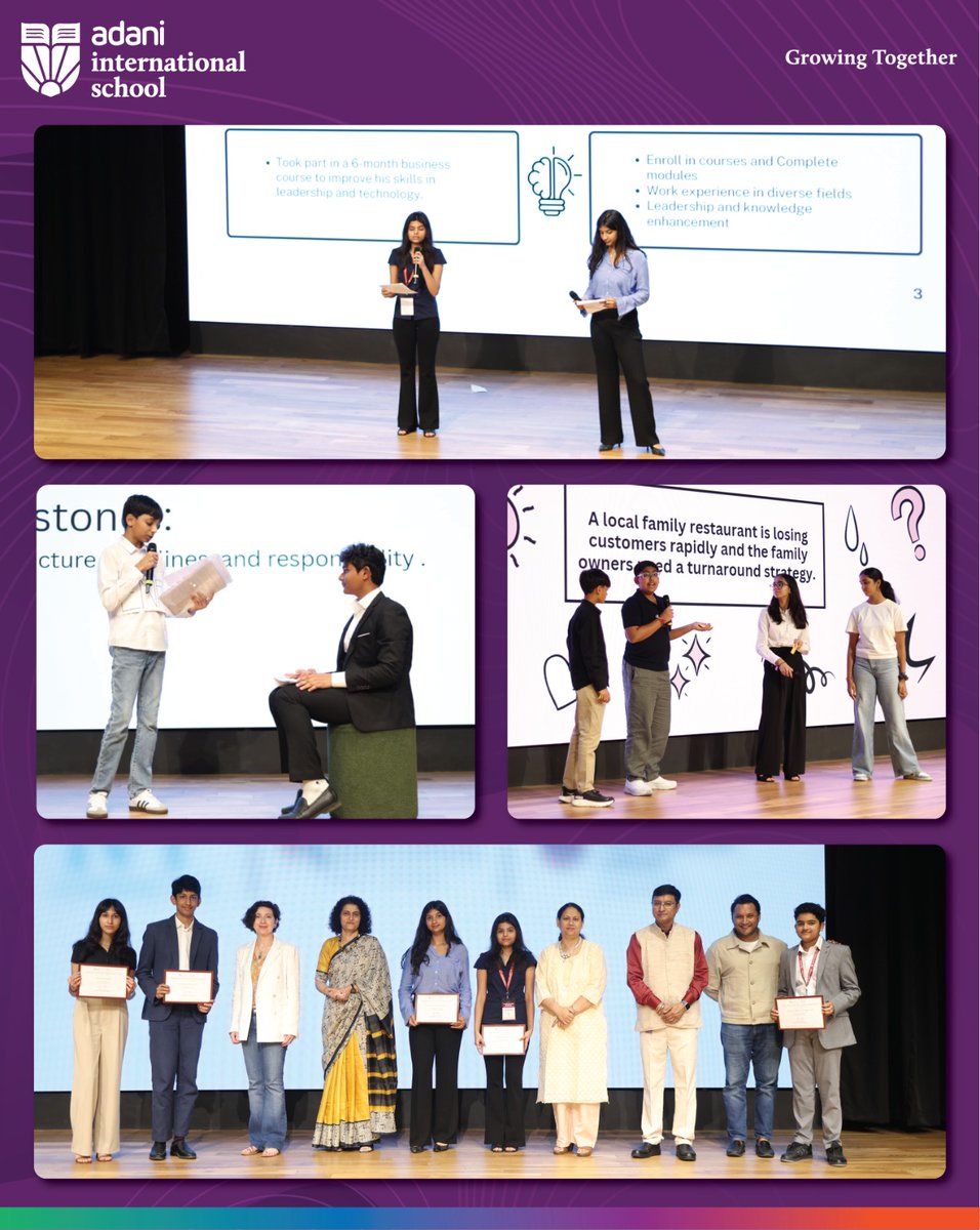 Adani International School tweet media