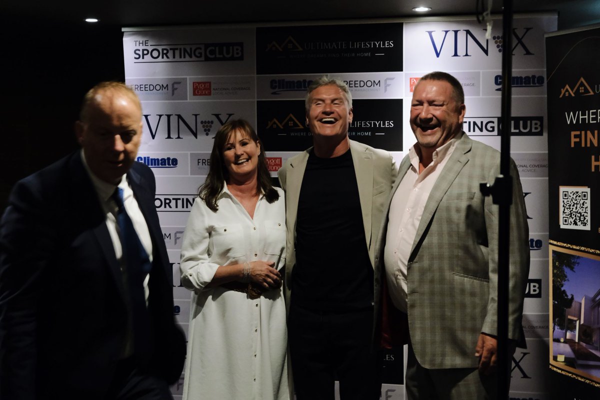 The Sporting Club (@sportingclubthe) on Twitter photo This time, last year we staged two events with two sporting superstars!
July 2024 was a cracking month for us as we hosted British former racing driver and broadcaster <a href="/therealdcf1/">David Coulthard</a> and former international cricketer <a href="/BrianLara/">Brian Lara</a>, at lunches, held to honour their careers.
This is This time, last year we staged two events with two sporting superstars!
July 2024 was a cracking month for us as we hosted British former racing driver and broadcaster <a href="/therealdcf1/">David Coulthard</a> and former international cricketer <a href="/BrianLara/">Brian Lara</a>, at lunches, held to honour their careers.
This is