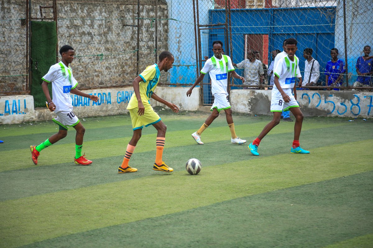 UNTMIS_'s tweet image. To promote an inclusive sports culture and empower youth with equal opportunities in South West State, the Southwest Deaf Association recently organised a three-day football tournament in Baidoa for persons with disabilities. Supported by @UN and @MoYS_SWS, the tournament…
