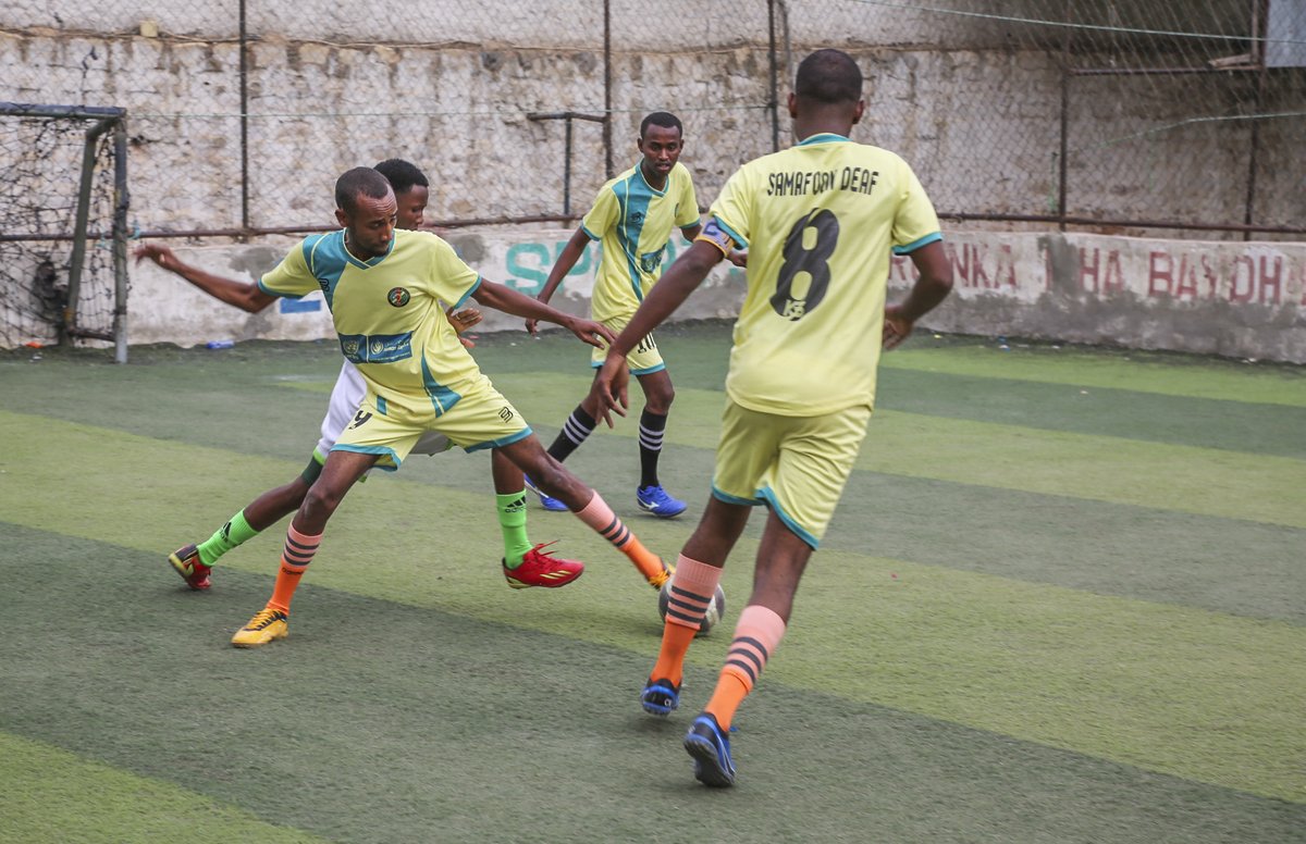 UNTMIS_'s tweet image. To promote an inclusive sports culture and empower youth with equal opportunities in South West State, the Southwest Deaf Association recently organised a three-day football tournament in Baidoa for persons with disabilities. Supported by @UN and @MoYS_SWS, the tournament…