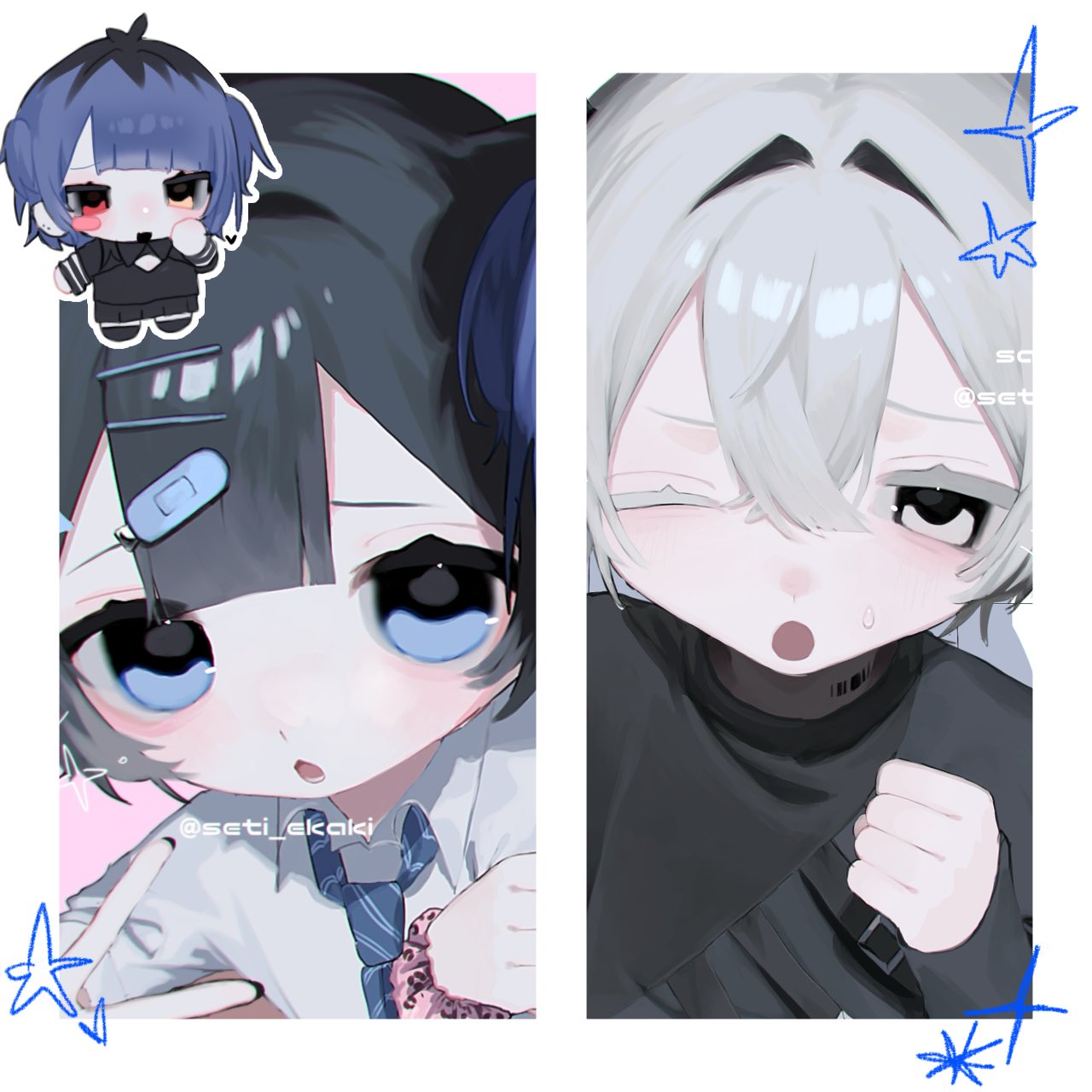 イラストリクエスト受付　休止 🧸杠ᜊ'ϖ'ᜊ▽△▽有償依頼受付中 (@ckr4ah) / X