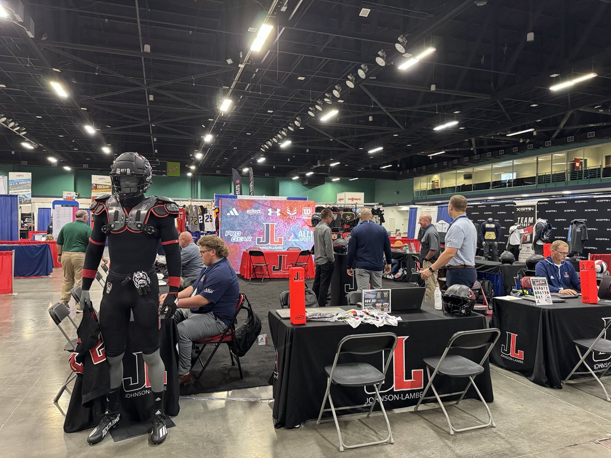 JohnsonLambe's tweet image. Ready to roll this week for ⁦@NCCoachesAssn⁩ clinic. Stop by and see how We Sell JL!
⁦@ProGearFB⁩ ⁦@allisportsgroup⁩