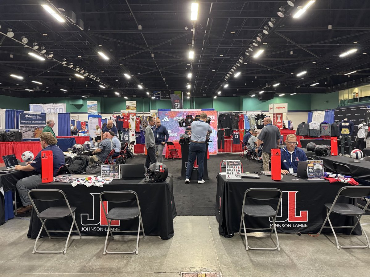 JohnsonLambe's tweet image. Ready to roll this week for ⁦@NCCoachesAssn⁩ clinic. Stop by and see how We Sell JL!
⁦@ProGearFB⁩ ⁦@allisportsgroup⁩