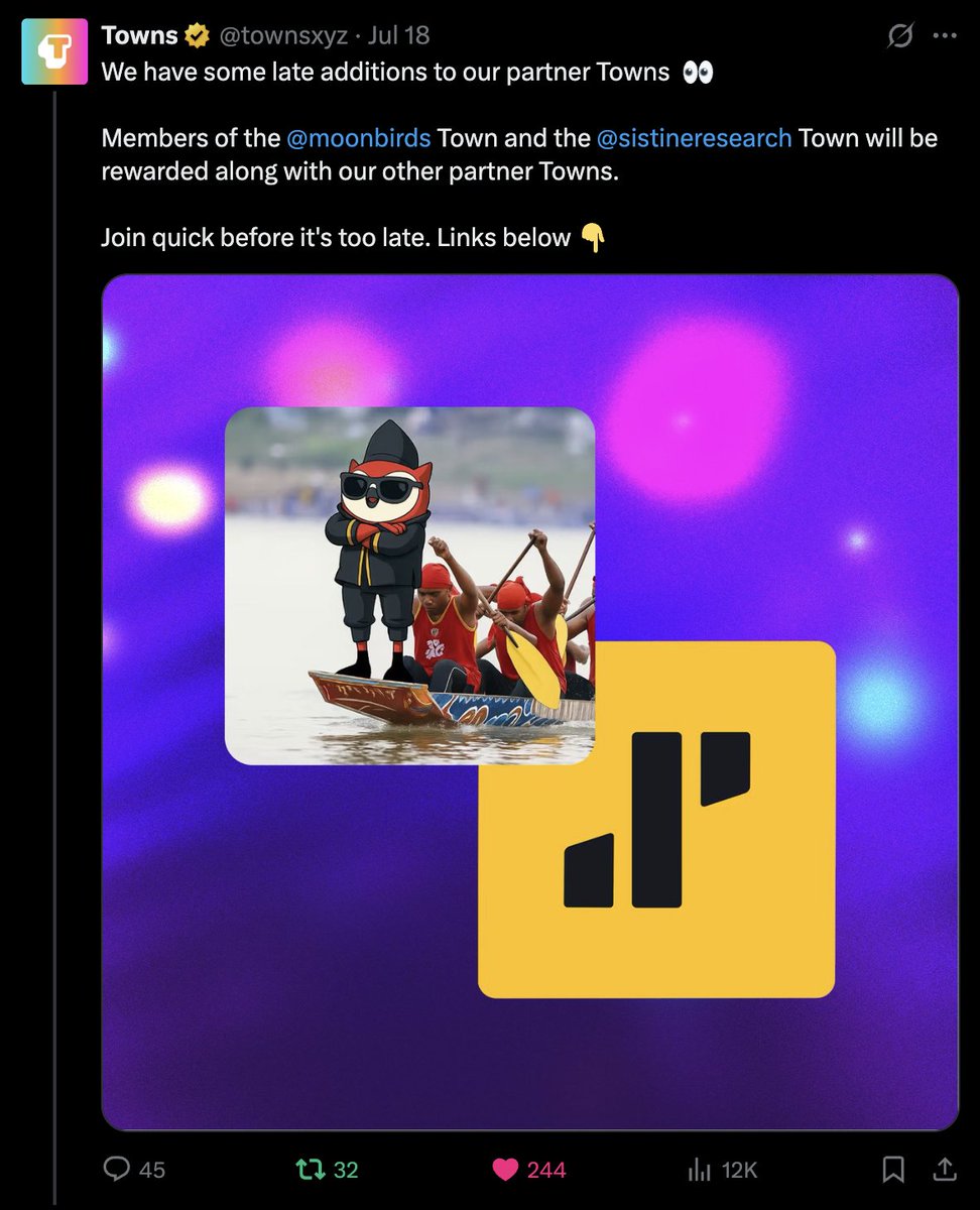 sistineresearch's tweet image. Towns.