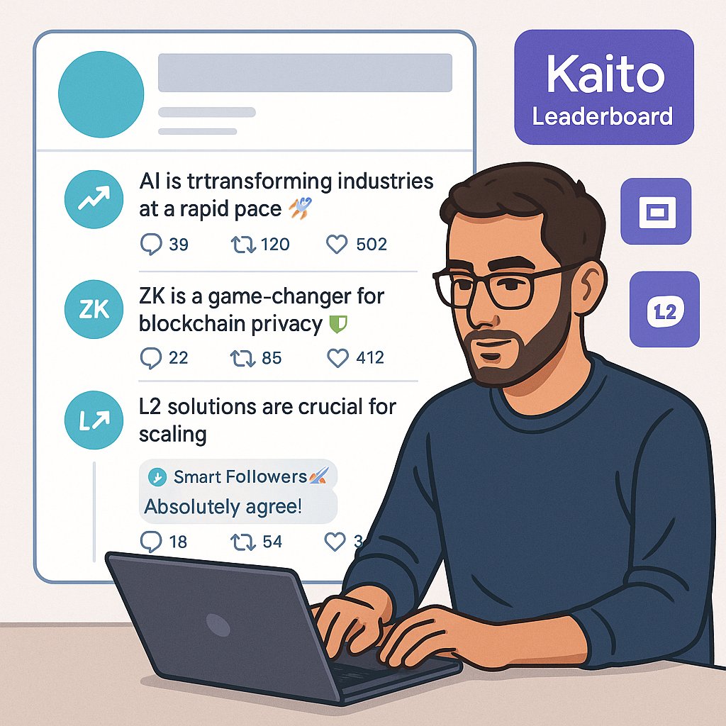 kazemgafori's tweet photo. 💎Guide: How to Get Into @KaitoAI Project Leaderboards

✔️Many people these days are trying to make it onto the Kaito leaderboard, but they’re not succeeding. There are clear reasons for that, and I’ll explain them below:👇

1️⃣First, grow your Twitter account.
Don’t tweet about everything, don’t follow random people, and don’t comment on every post. Your content should be focused and high-quality.

2️⃣The Kaito algorithm is smart.
It can detect whether your posts are authentic or bot-like. Who you interact with matters a lot. You need to engage with high-quality accounts (Smart Followers). Your comments should show you’ve actually read and understood the post—not just leave generic replies.
3️⃣Be consistently active.
Try to post at least 3 tweets per day related to different projects. It doesn’t matter how many likes you get—what matters is showing daily, consistent activity.

4️⃣Avoid spamming.
Don’t repeat the same content, and don’t rely too heavily on AI-generated posts. Repetitive or low-effort content hurts your credibility.

5️⃣You need real engagement on your account.
When you tweet, your followers should show up early, interact with your post, and leave meaningful replies. That shows you’ve built a real community—not just a dead account.

6️⃣ Define your area of expertise.
Focus on a few key sectors like #AI, #ZK, #SocialFi, or #L2. This helps the Kaito algorithm recognize you as a thought leader in that space, instead of just a scattered user. They’ve even introduced topic-based leaderboards (like ZK or RWA), so being focused really matters.

7️⃣ Focus on value, not just rewards.
Kaito is shifting toward rewarding quality over quantity. Instead of posting just to farm points, create content that genuinely helps the community—whether that’s analysis, good questions, or valuable project breakdowns.

#KAITO #yaps #Yappers #Leaderboards
