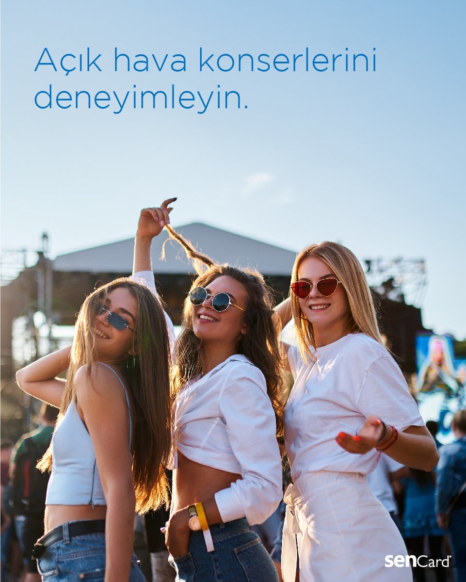 sencardofficial's tweet photo. Yazın senfonisi sizi bekliyor!
Tadını çıkarmaya hazırsanız,
içeriği kaydırmaya başlayın.
#senCard #senfoni #müziğingücü #tadınıçıkar https://t.co/bHPJo0wjhq