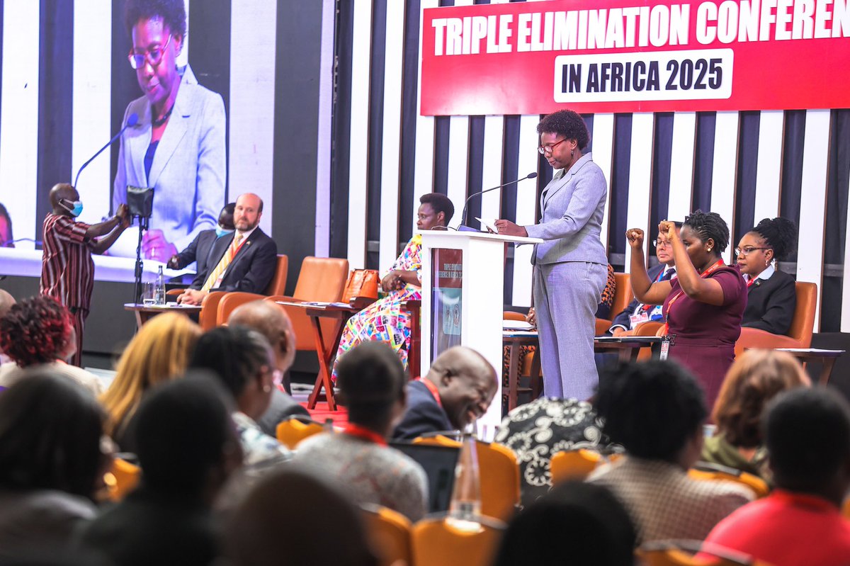 We need to work together to bring the manufacturing of health products, innovations and health research closer to where the disease burden is and for us to be able to take advantage of economies of scale. — Dr. <a href="/JaneRuth_Aceng/">Dr. Jane Ruth Aceng Ocero</a> 

#TripleEliminationConfUG