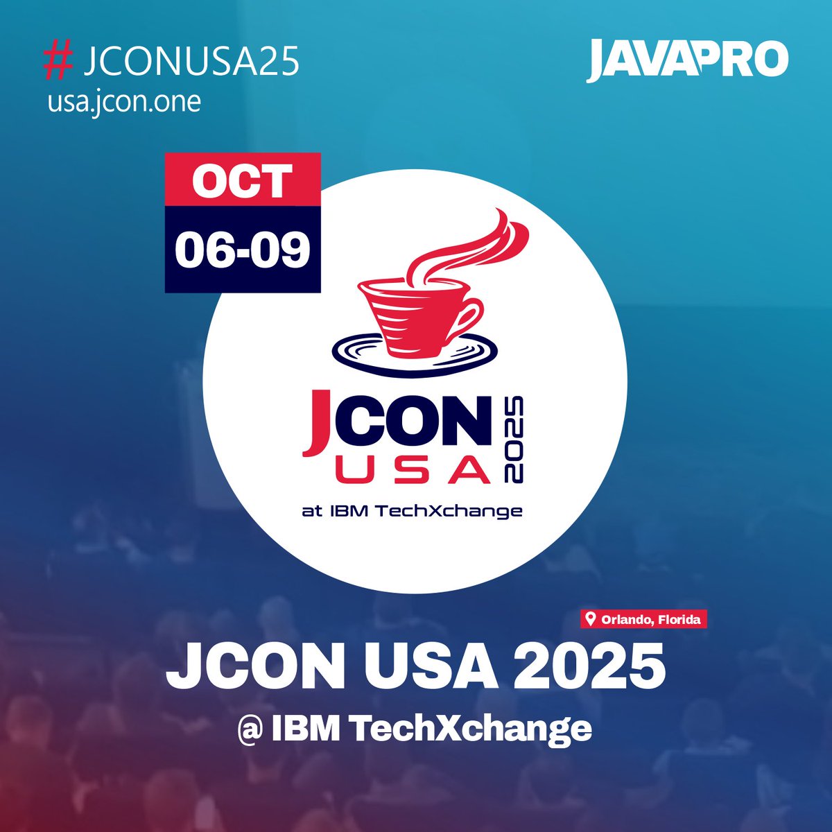 jcon_conference's tweet image. The Fellowship of #Java Devs assembles in Orlando! ⚔️
#JCONUSA25 at #IBM #TechXchange (Oct 6–9) offers magical sessions, powerful insights, and the return of Java #Champions and nerds alike.
Claim your 30% discount for a limited time:
🔮 ibm.biz/J_CON_30 -> IBM…