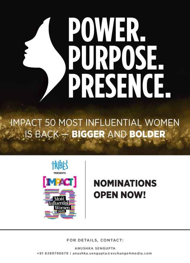 Impact Magazine (@impact_onnet) on Twitter photo NOMINATE NOW | IMPACT 50 MOST INFLUENTIAL WOMEN 2025
Celebrating women leaders who’ve reshaped industries, challenged the status quo, and driven purpose-led impact.
Know a changemaker who deserves the spotlight?
<a href="/anuragbatrayo/">Anurag Batra</a> <a href="/nawalahuja/">Nawal Ahuja</a> <a href="/neetanairhere/">Neeta Nair</a> NOMINATE NOW | IMPACT 50 MOST INFLUENTIAL WOMEN 2025
Celebrating women leaders who’ve reshaped industries, challenged the status quo, and driven purpose-led impact.
Know a changemaker who deserves the spotlight?
<a href="/anuragbatrayo/">Anurag Batra</a> <a href="/nawalahuja/">Nawal Ahuja</a> <a href="/neetanairhere/">Neeta Nair</a>
