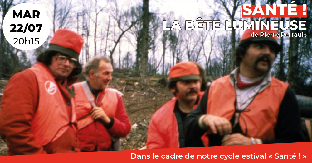 Cinema_ARVOR's tweet image. 📢Au #CinéArvor notre cycle "Santé" vous propose "LA BÊTE LUMINEUSE" | 1993
🔸Au Québec, 3 amis partent à la chasse à l'orignal. Mais le gibier n'est pas toujours celui que l'on croit...
👋Une métaphore des relations humaines...
#Rennes @LeCinemaestmort @Thibaut_Fleuret