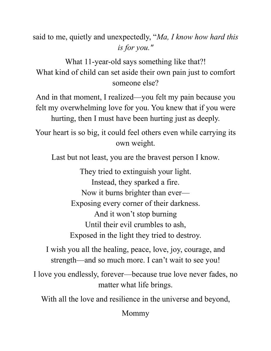 EstherDeutschNY's tweet photo. A birthday letter for my Ari ❤️❤️ https://t.co/xUS1iv41CA