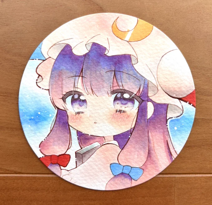 東方Project パチュリー フラン #東方 #パチュリー・ノーレッジ #フランドール・スカーレット #アナログ