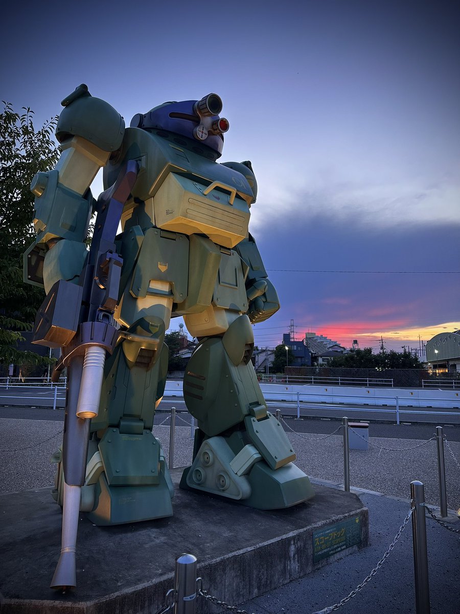 pear_terrace's tweet image. ▶︎ 今日のスコープドッグ 1/1scale ◀︎
メカの街。稲城。
#大河原邦男プロジェクト
#装甲騎兵ボトムズ
#スコープドッグ
#むせる
#最低野郎
#キリコ
#レッドショルダー
#いいかも稲城
#稲城長沼駅
#ArmoredTrooperVotoms
#裝甲騎兵VOTOMS
#眼鏡鬥犬