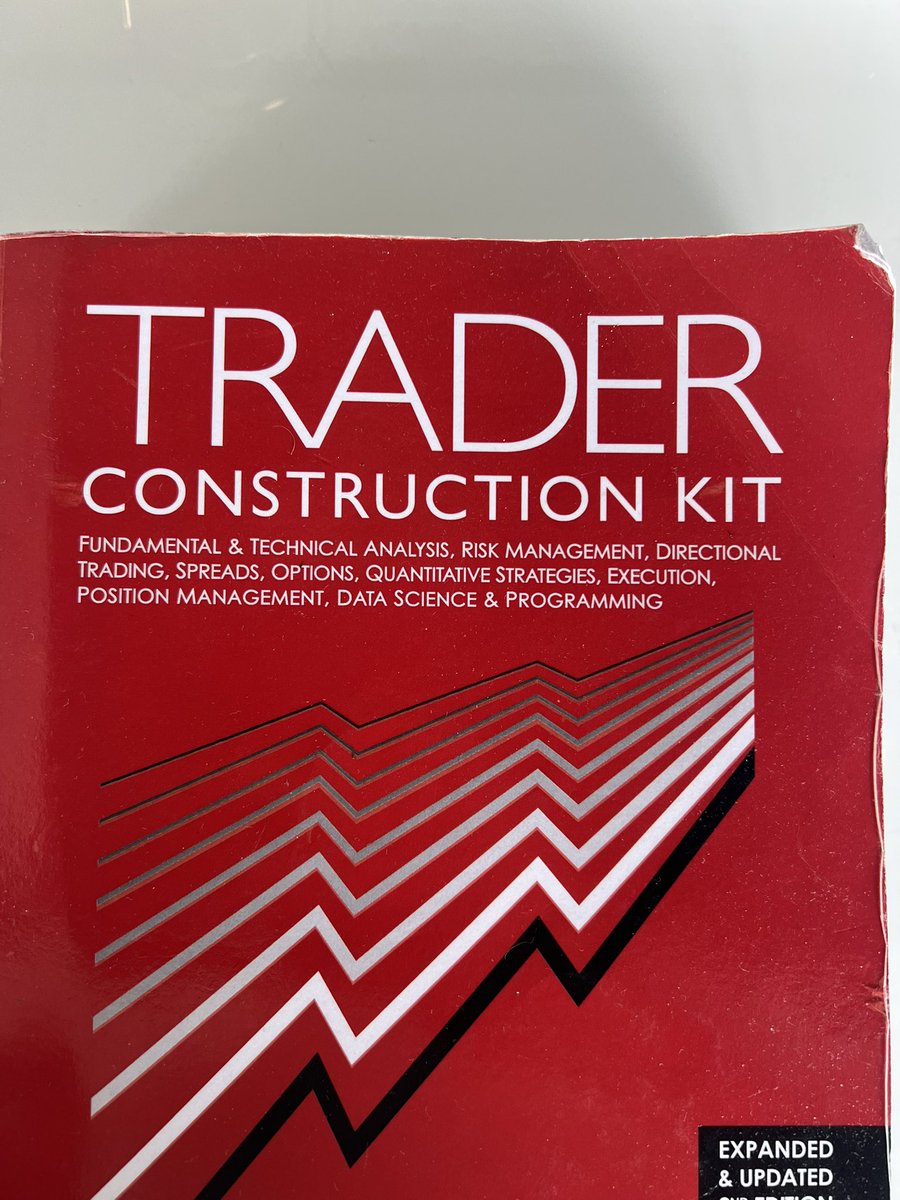 Duldul_Capital's tweet image. Found this book in @Hundert1000 place.
“Fundamental & technical analysis, risk management, directional trading, spreads, options, quant strategies, execution, position management, data science, programming.”
Bro never drew a single line in his life.
His "risk management" = cut…