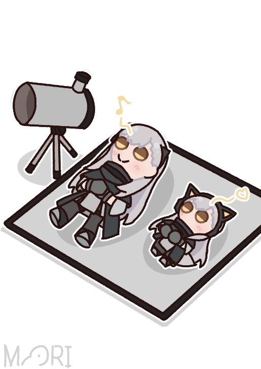 morikoa3's tweet image. chibi and doggo
