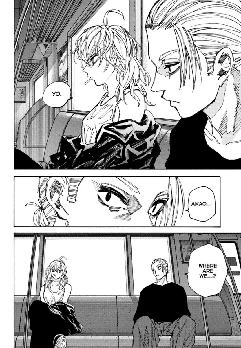 ChosoRokuhira's tweet image. Bro en serio a sakamoto days ya no se le ocurre nada luego de sacar capitulos horribles, así que decidió copiarle a jujutsu. Literalmente ya no sabe que hacer 😭