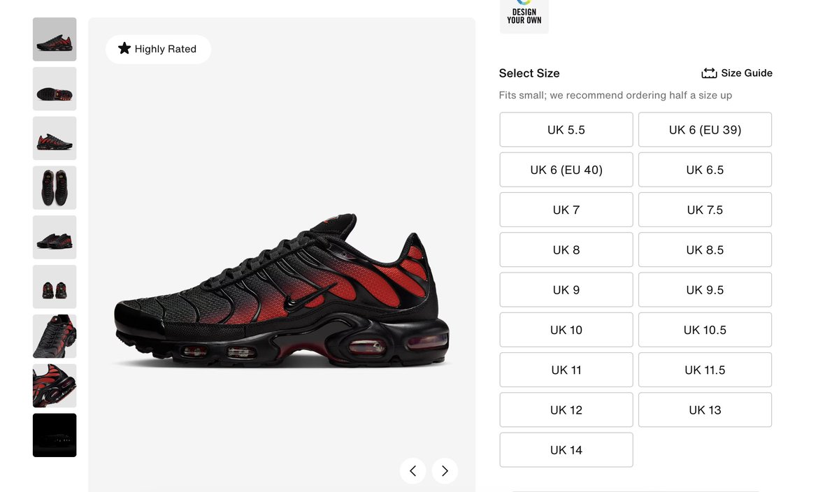 thesolerestocks's tweet image. #ad The Nike TN Air Max Plus Gradient Bred has landed at Nike!
Link > c.thesolesupplier.co.uk/mlejh4i
