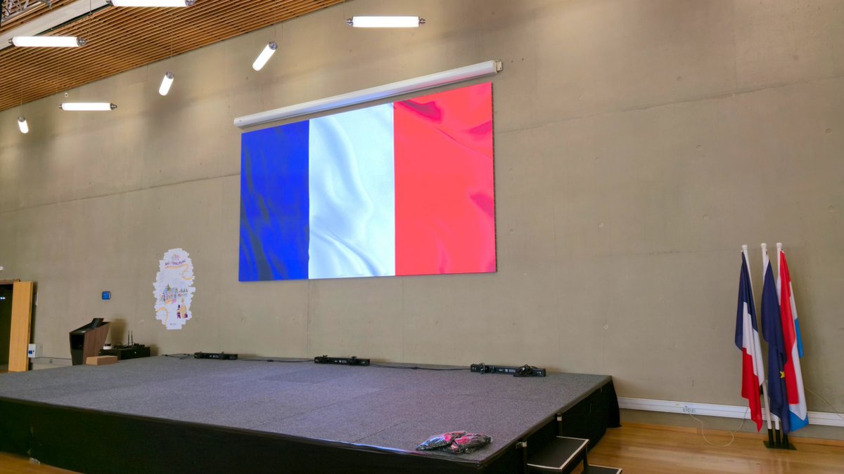 🎓 Une installation LED qui transforme l’espace éducatif !

Écran QWARTZ 2.0 P2.6 installé au Lycée Vauban 🇱🇺 par notre partenaire CK Group.

Crédit photo : CK Group

👉 bit.ly/44Ydh2w
