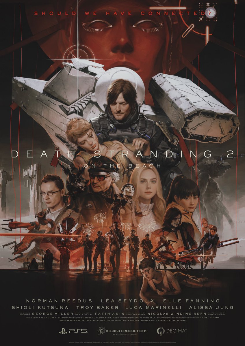 مراجعة | Death Stranding 2 On The Beach 

المقدمة :

عالم ديث ستراندينق أو جنوح الموت يقع في حُقبه مابعد نهاية العالم يجعل الحاضر مُتهالكً بالإنقراض وعالم يكسوه رعب الأطياف والأمطار الزمنية في زمن يضع الإنسان العِبْء على اكتاف السُعاة في شتات العالم الخارجي على أمل ترابط البشرية