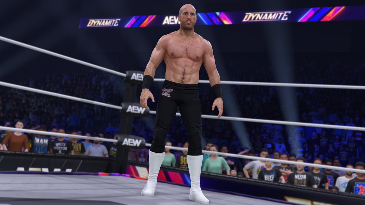 dotGrix's tweet image. Claudio Castagnoli '25 for #WWE2K25 now available.
#AEW #WWE #Deathriders