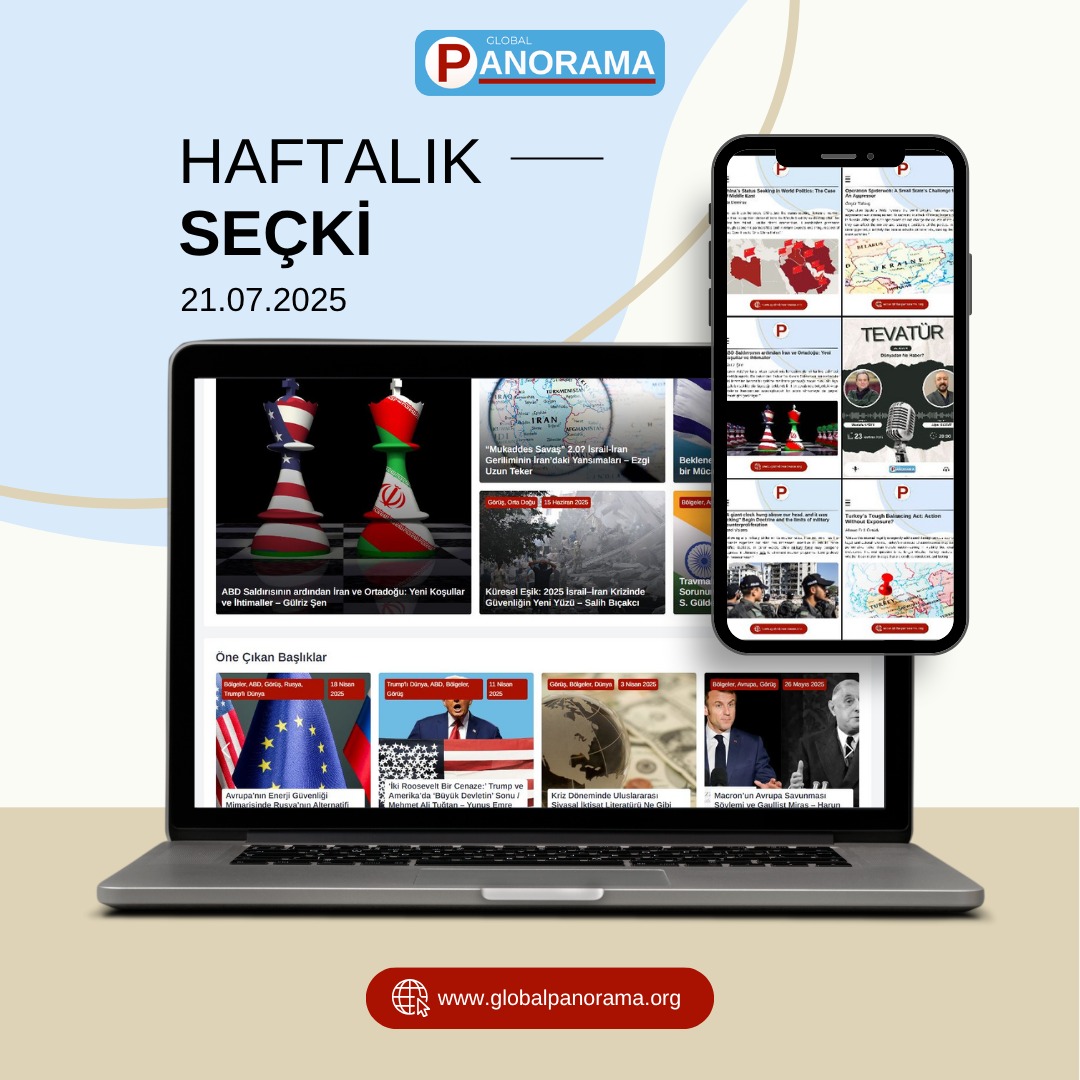 Güncel gelişmeler üzerine değerlendirmelerle haftalık Panorama Global seçkisi sizlerle, iyi okumalar… 🧵👇🏻

#PanoramaGüncel
#PanoramaUpdates

(1/6)
