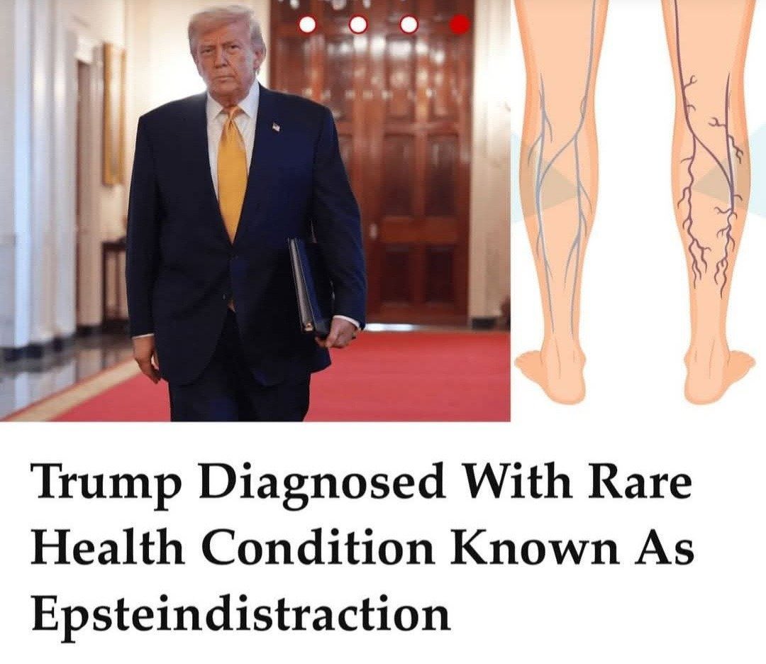 ivanopanetti's tweet image. The Epstein situation is so bad that they are disclosing information about Trump's health for the first time.
📸: @rbisrb
