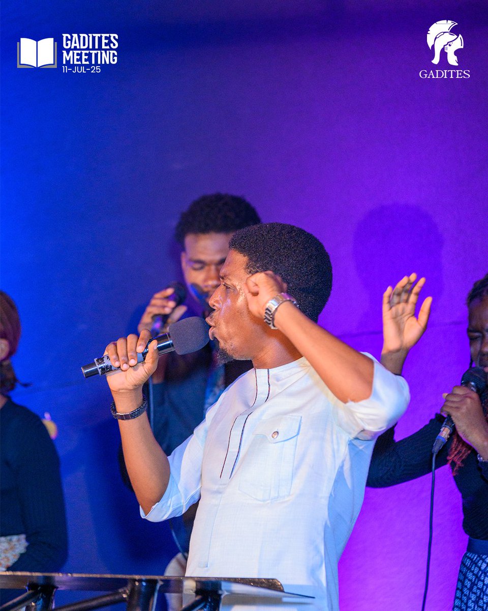 GaditesOfficial's tweet image. MOMENTS FROM GADITES MEETING! 馃摳
From the songs to the prayers to the ministration of the Word鈥攊t's evident that the Lord is doing a mighty work in our generation! 馃檶馃徑
Relive these moments from Gadites Meeting held on Friday, 11th July 2025. 馃き
#GADITES
#ATroopCometh!