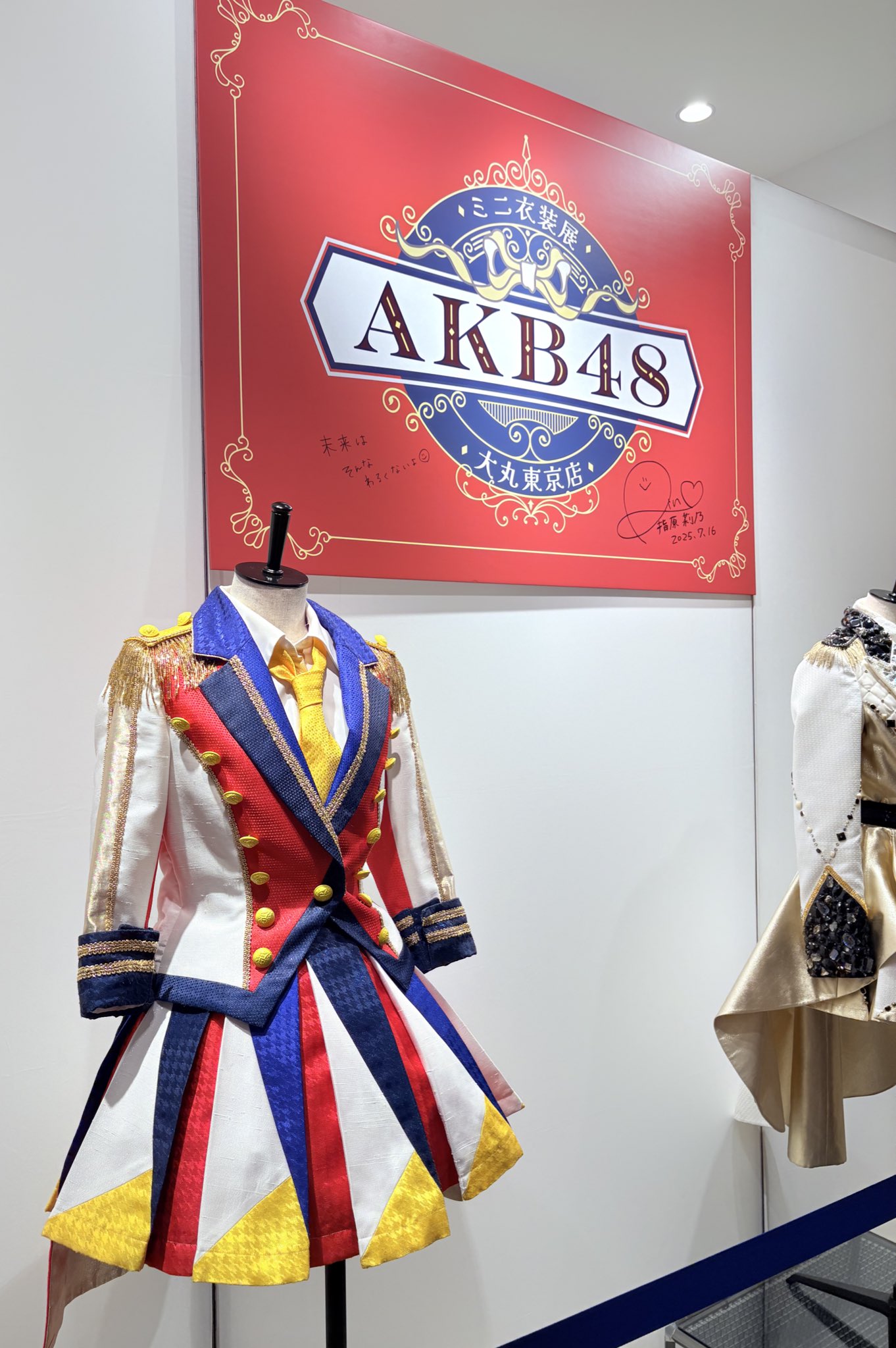 う*げ様 AKB48 大丸衣装展　今日は誰に恋をする？衣装生地シュシュ　りんごチ AKB48 Official Shop on X: 