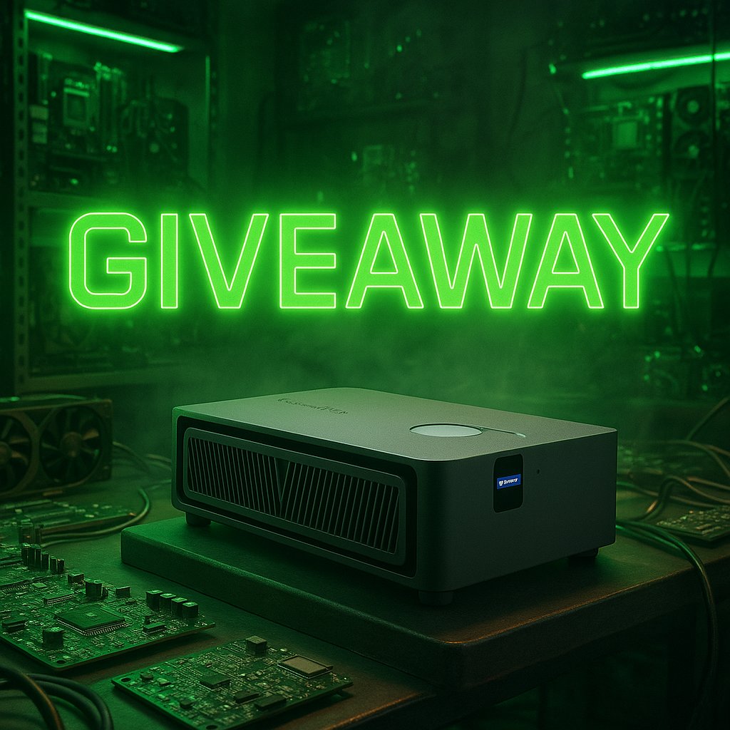 Mineshop.eu (@mineshop_eu) on Twitter photo 🚨 GIVEAWAY ALERT 🚨
Win a 6TH/s <a href="/canaanio/">Canaan Inc.</a> Nano 3s – the ultimate home Bitcoin miner!
To enter:
🔁 Repost
👣 Follow <a href="/mineshop_eu/">Mineshop.eu</a> and <a href="/Realminingnow/">Mining Now</a>
💬 Drop a comment (boosts your luck)
Don't miss this.⚡️ 🚨 GIVEAWAY ALERT 🚨
Win a 6TH/s <a href="/canaanio/">Canaan Inc.</a> Nano 3s – the ultimate home Bitcoin miner!
To enter:
🔁 Repost
👣 Follow <a href="/mineshop_eu/">Mineshop.eu</a> and <a href="/Realminingnow/">Mining Now</a>
💬 Drop a comment (boosts your luck)
Don't miss this.⚡️