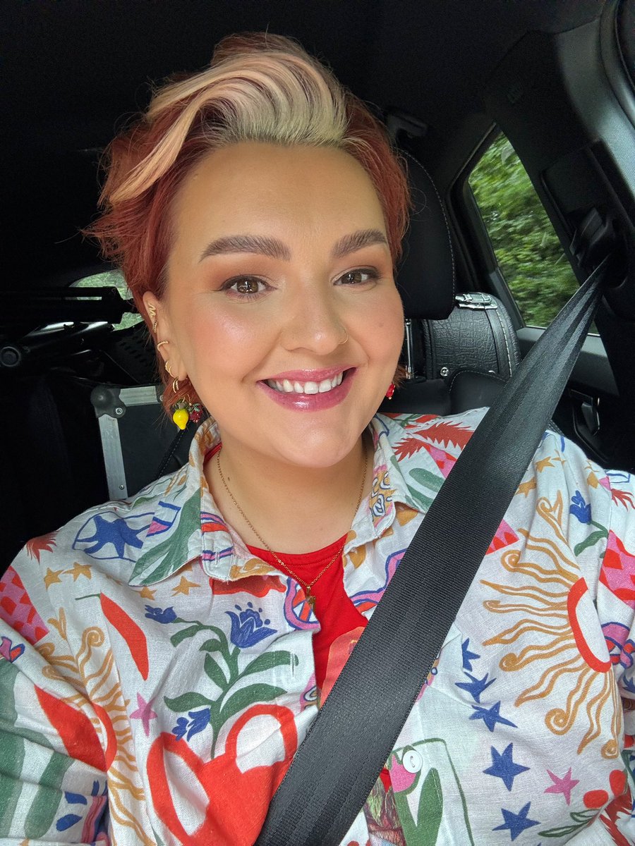 B R O N W E N (@bronwenlewis_) on Twitter photo BANT A NI 🚗
En route to the <a href="/royalwelshshow/">Royal Welsh Agricultural Society</a> to perform on the Gwledd/Feast stage in the Food Village from 7pm this evening ❤️
If you’re going, see you there 🎶
Edrych ymlaen i weld gwynebau cyfarwydd 😊
Looking forward to seeing some familiar faces 😊 BANT A NI 🚗
En route to the <a href="/royalwelshshow/">Royal Welsh Agricultural Society</a> to perform on the Gwledd/Feast stage in the Food Village from 7pm this evening ❤️
If you’re going, see you there 🎶
Edrych ymlaen i weld gwynebau cyfarwydd 😊
Looking forward to seeing some familiar faces 😊