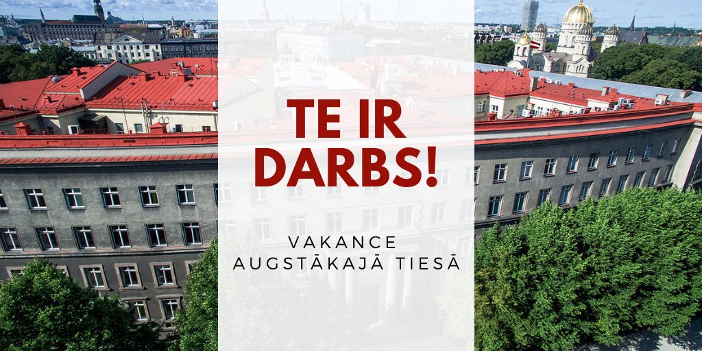 Augstaka_tiesa's tweet image. Padomnieks Senāta komunikācijas jautājumos – interesants un svarīgs amats, ko @Augstaka_tiesa piedāvā juristam, kam interese un spēja komunicēt par tiesu lietām. Pieteikumus gaidām līdz 10.augustam.
👉 at.gov.lv/media/pageimag…