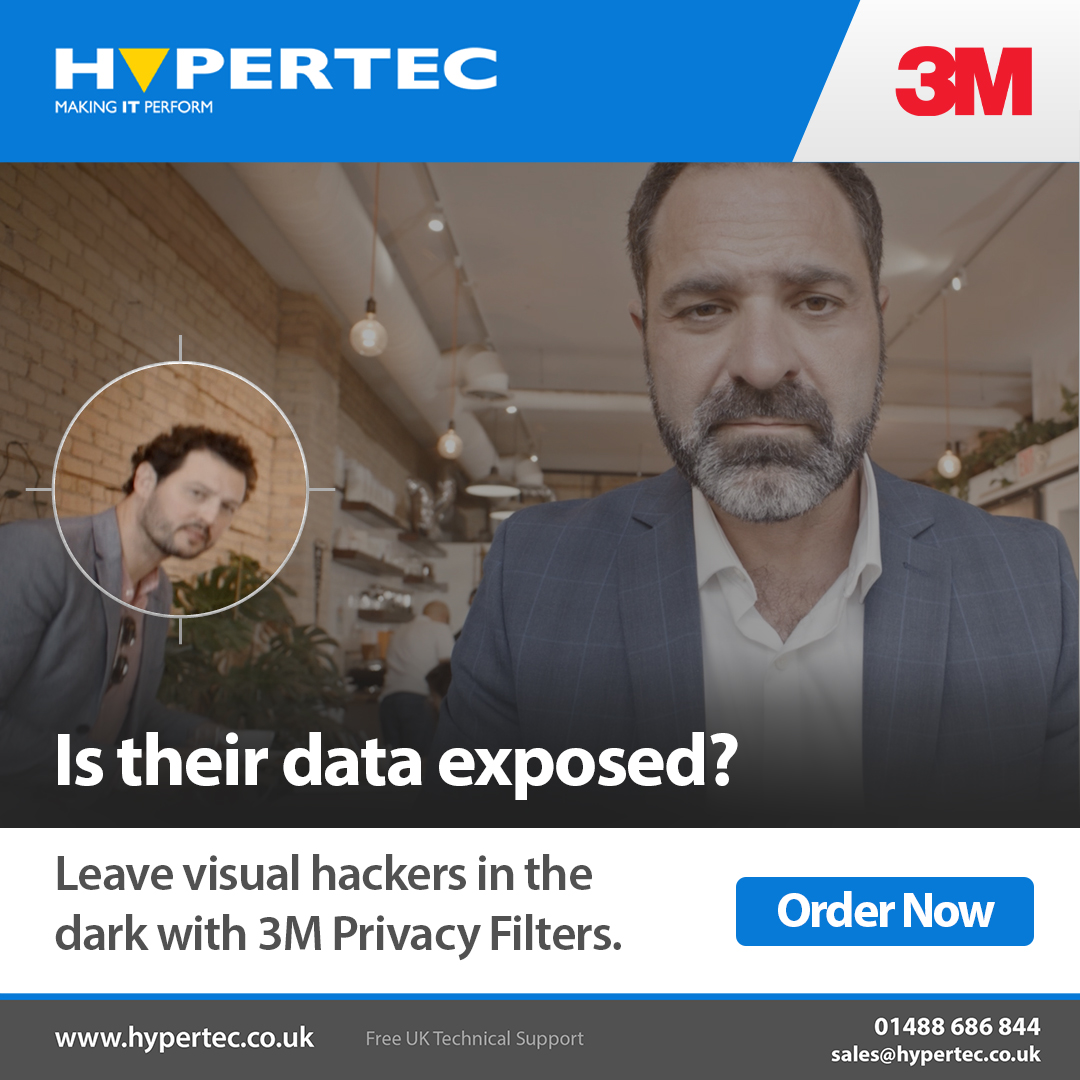 HypertecUK's tweet image. 🔒 One glance is all it takes. In public spaces, visual hacking is real.

Protect your screen—and your data—with the 3M™ Bright Screen Privacy Filter 💻✨

High visibility ✅
Strong privacy ✅

🛒 Quote/order: bit.ly/4bj2eTw

@3M #3M #DataSecurity #PrivacyFilter