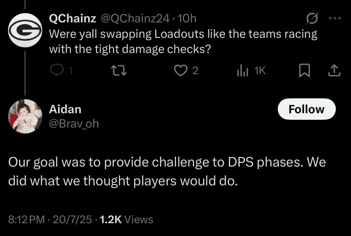 TheOnlyGoodChad (@theonlygoodchad) on Twitter photo With someone on QA officially saying “we did what we thought our players would do” I would love to see the clears on contest broken down by platform if possible when the stats are released in the TWID 🙂 <a href="/Destiny2Team/">Destiny 2 Team</a> With someone on QA officially saying “we did what we thought our players would do” I would love to see the clears on contest broken down by platform if possible when the stats are released in the TWID 🙂 <a href="/Destiny2Team/">Destiny 2 Team</a>