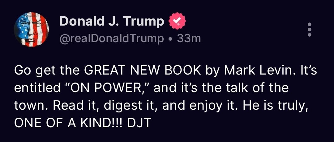 ThomasEWoods's tweet image. The grotesque Levin is what passes for an intellectual in neocon world, and now we have to endure another neocon book recommendation from Trump.
By pure coincidence, Levin is insisting we move on from Epstein