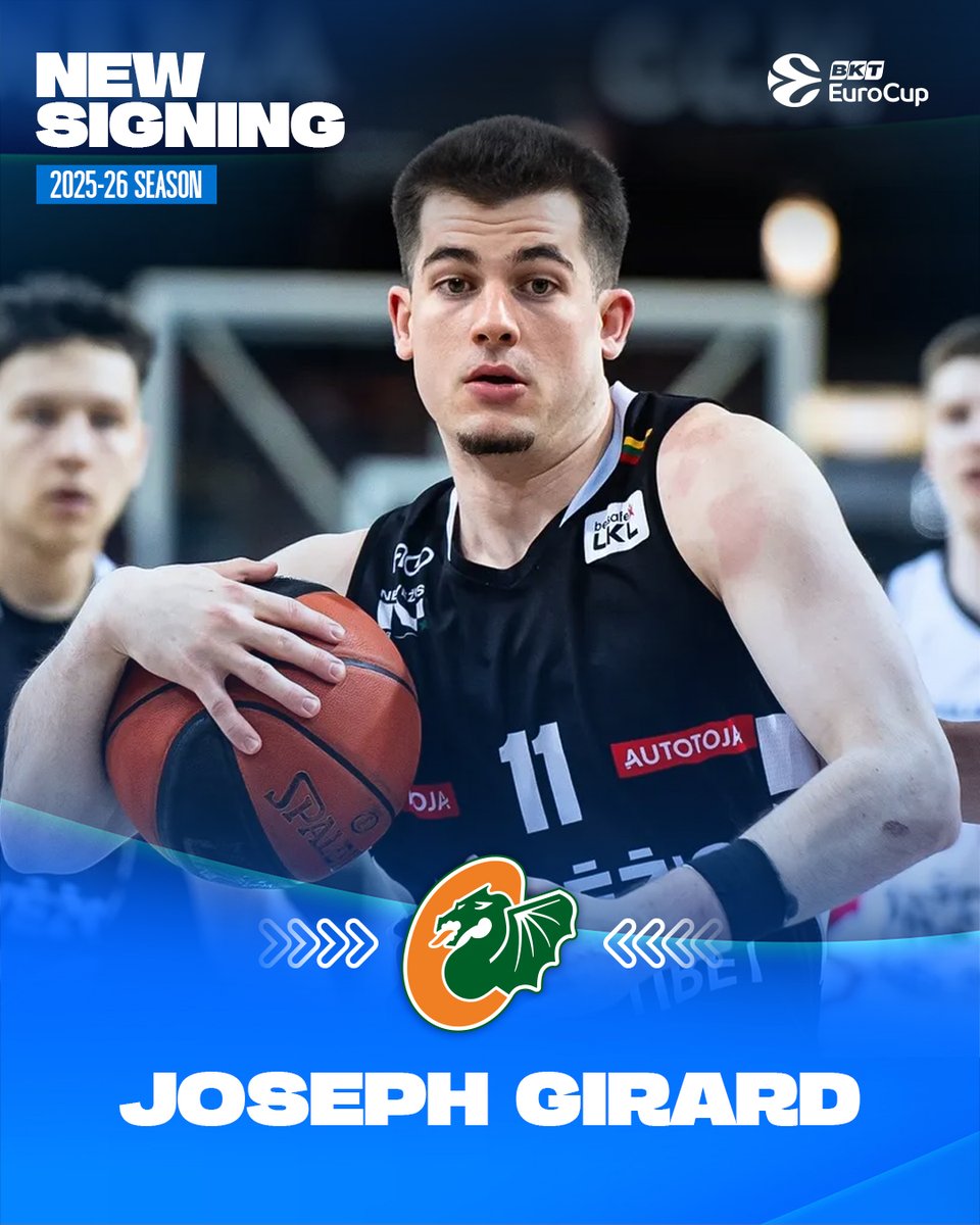 EuroCup's tweet image. .@KKCedOL captures Lithuanian League scoring leader @JG3_____! ✍️
📄 Read more: euroleaguebasketball.net/en/eurocup/new…