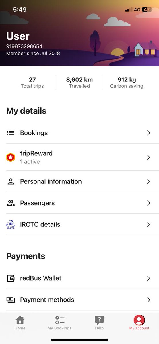 aksy5789's tweet image. Is there any benefit of being a loyal customer for last 7 year. RedBus are you watching @redBus_in #redbus