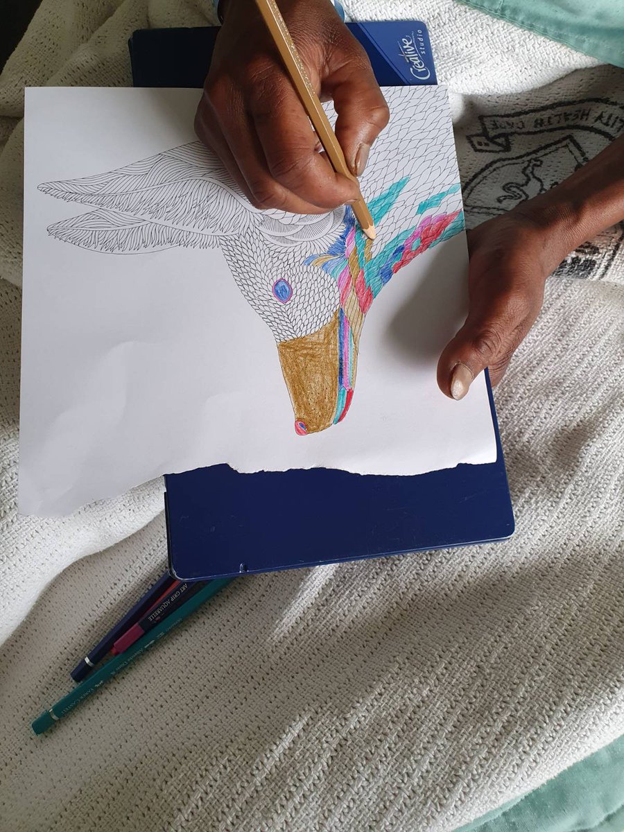 WakenyaForKenya's tweet image. Saturday was a good day. We spent it with some of the comrades recovering from protest-related injuries; painting and laughing over games. They’re in good spirits. And most importantly, they’re not alone.
#KenyansForKenya