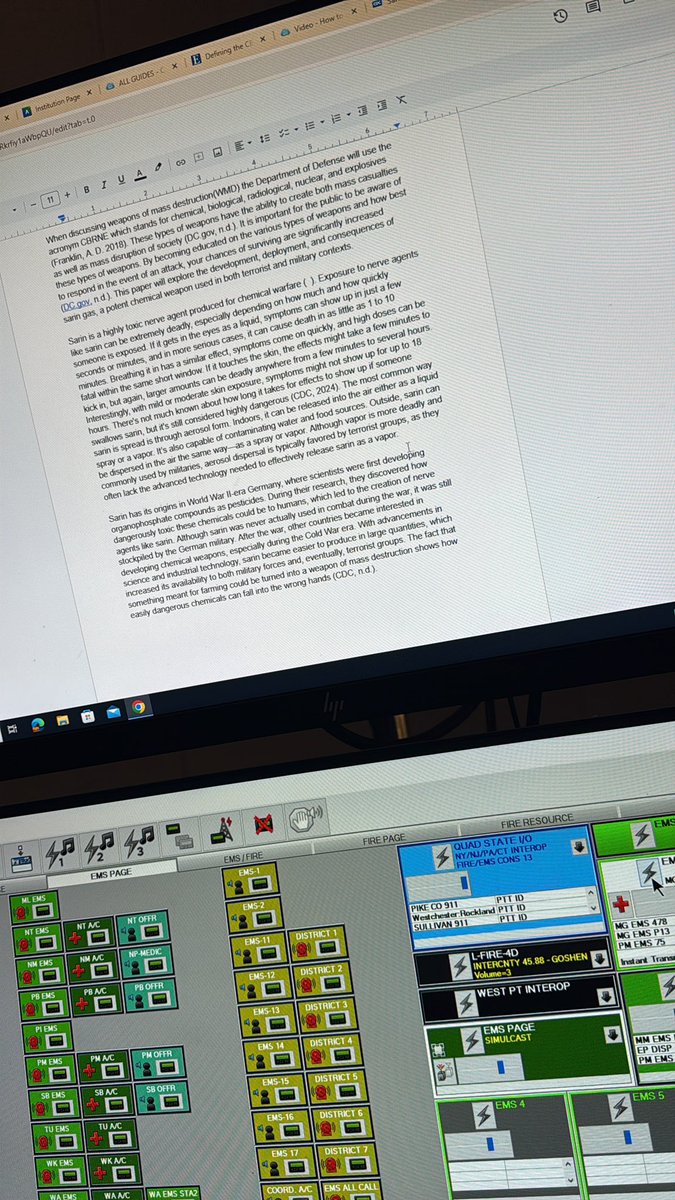 MarchianoTom's tweet photo. Paper 2/2. CBRNE #EMGTwitter https://t.co/uprh58COtN