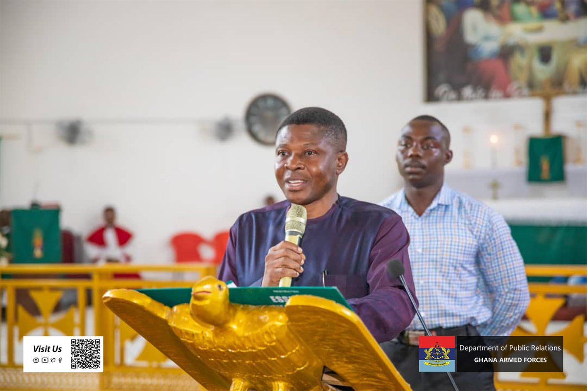 GhArmedForces's tweet image. ESSMGB GHANCOY 4 holds farewell religious service and luncheon ahead of deployment
gafonline.mil.gh/news/essmgb-gh…